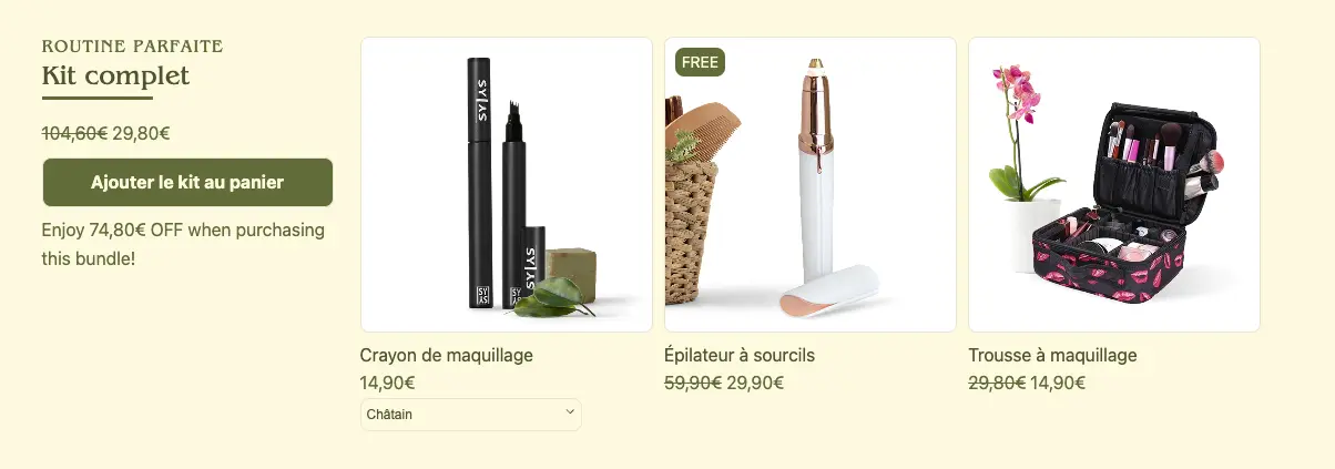 Bundle Section